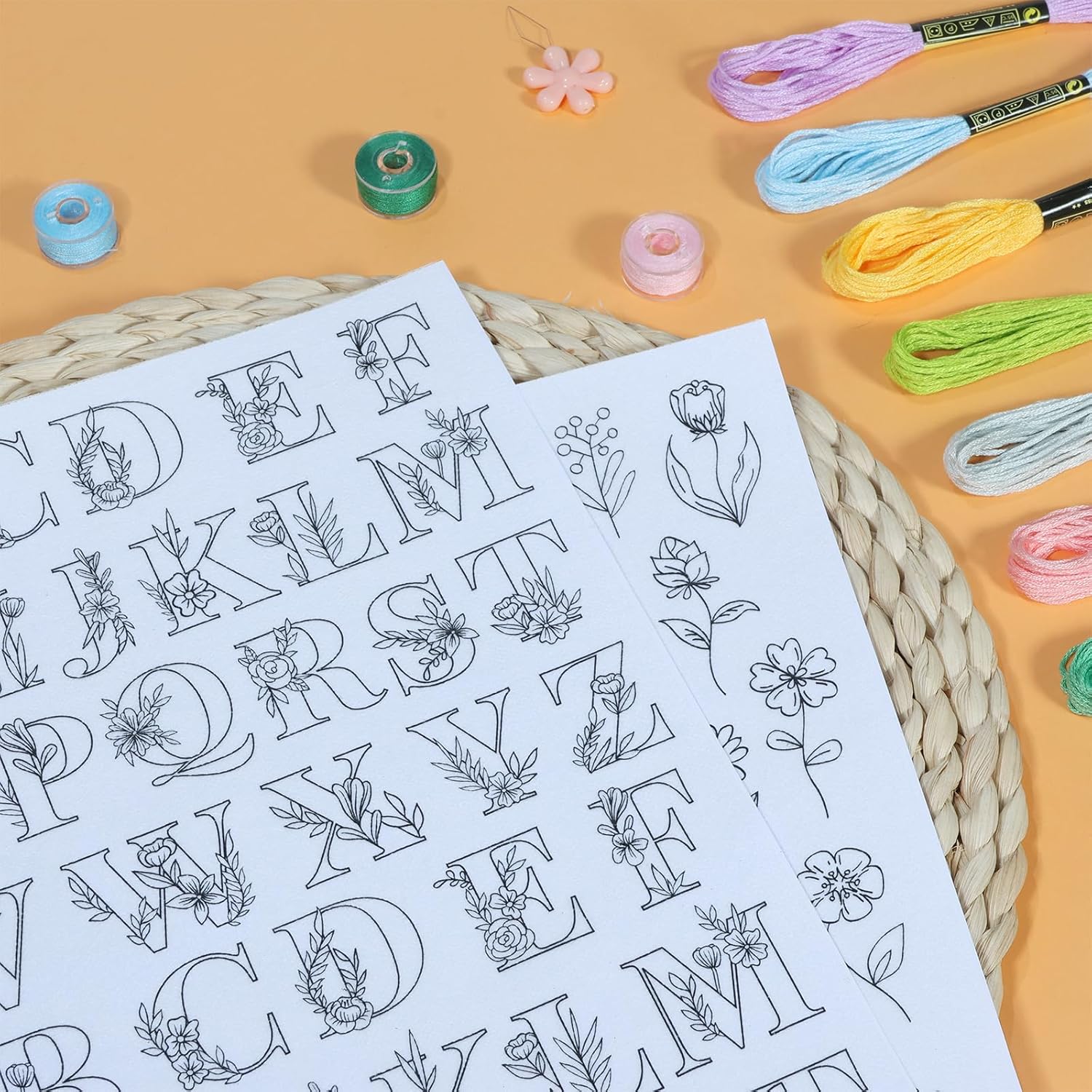 Embroidery Patterns For DIY Ta - Embroidery Guide Book incelemesi ve fiyatı