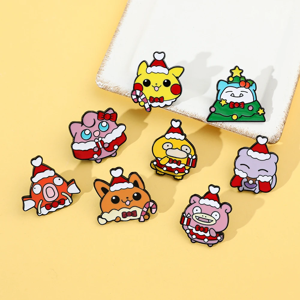 8 Pcs Christmas Slowpoke Brooc - Embroidery Tulle incelemesi ve fiyatı