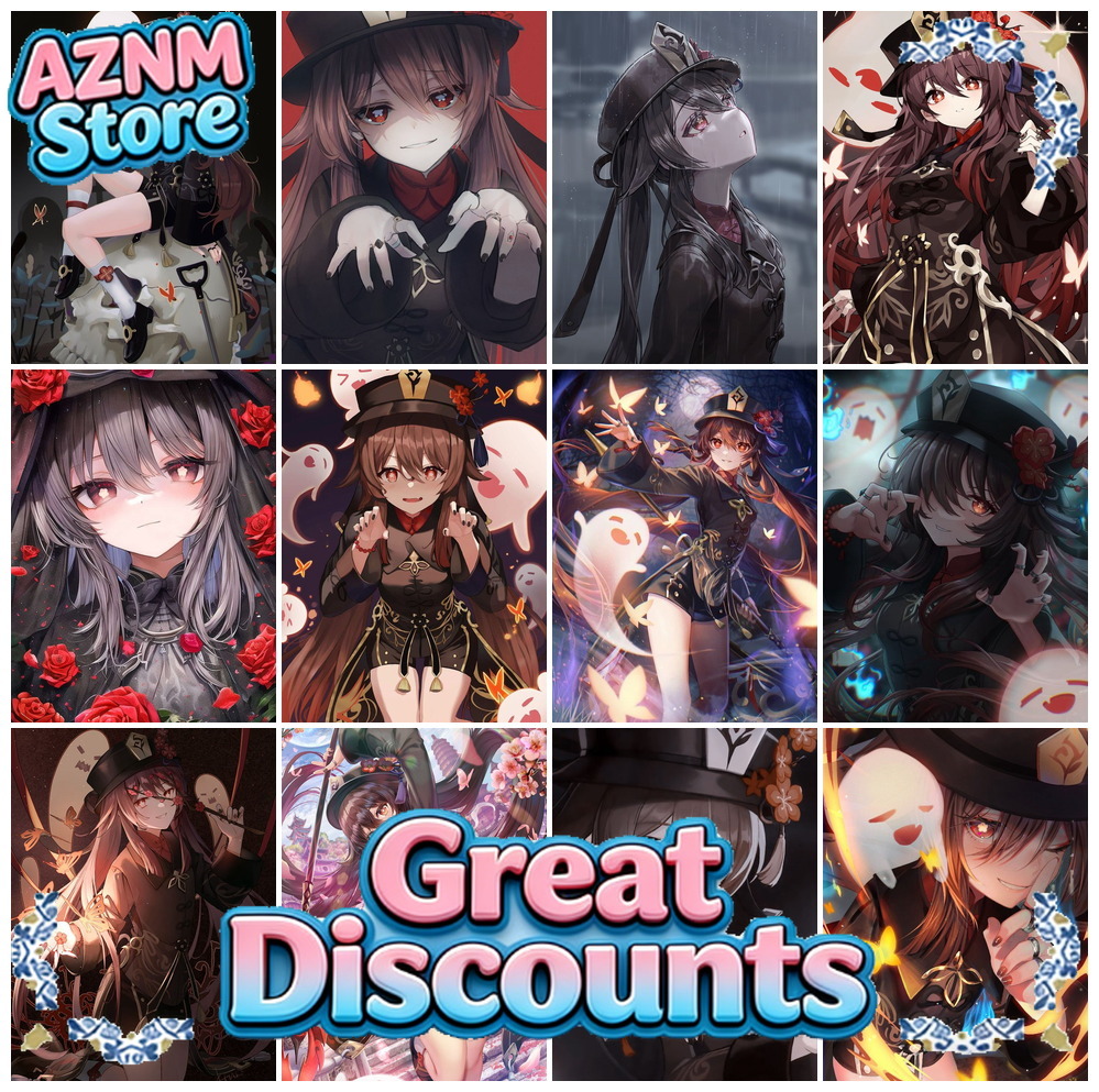 Genshin Impact Hu Tao Anime Di - Embroidery Painting incelemesi ve fiyatı
