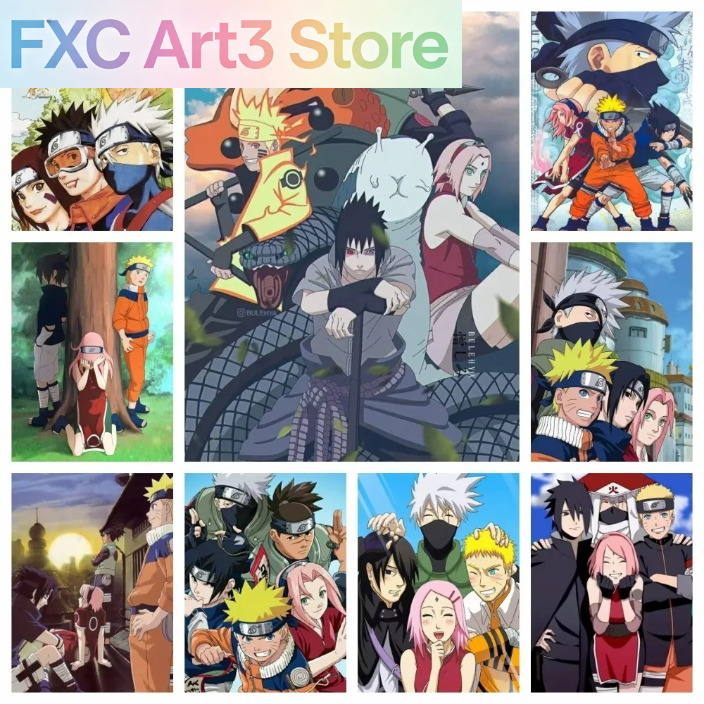 Frameless 1pc Naruto Class Sev - Embroidery Painting incelemesi ve fiyatı
