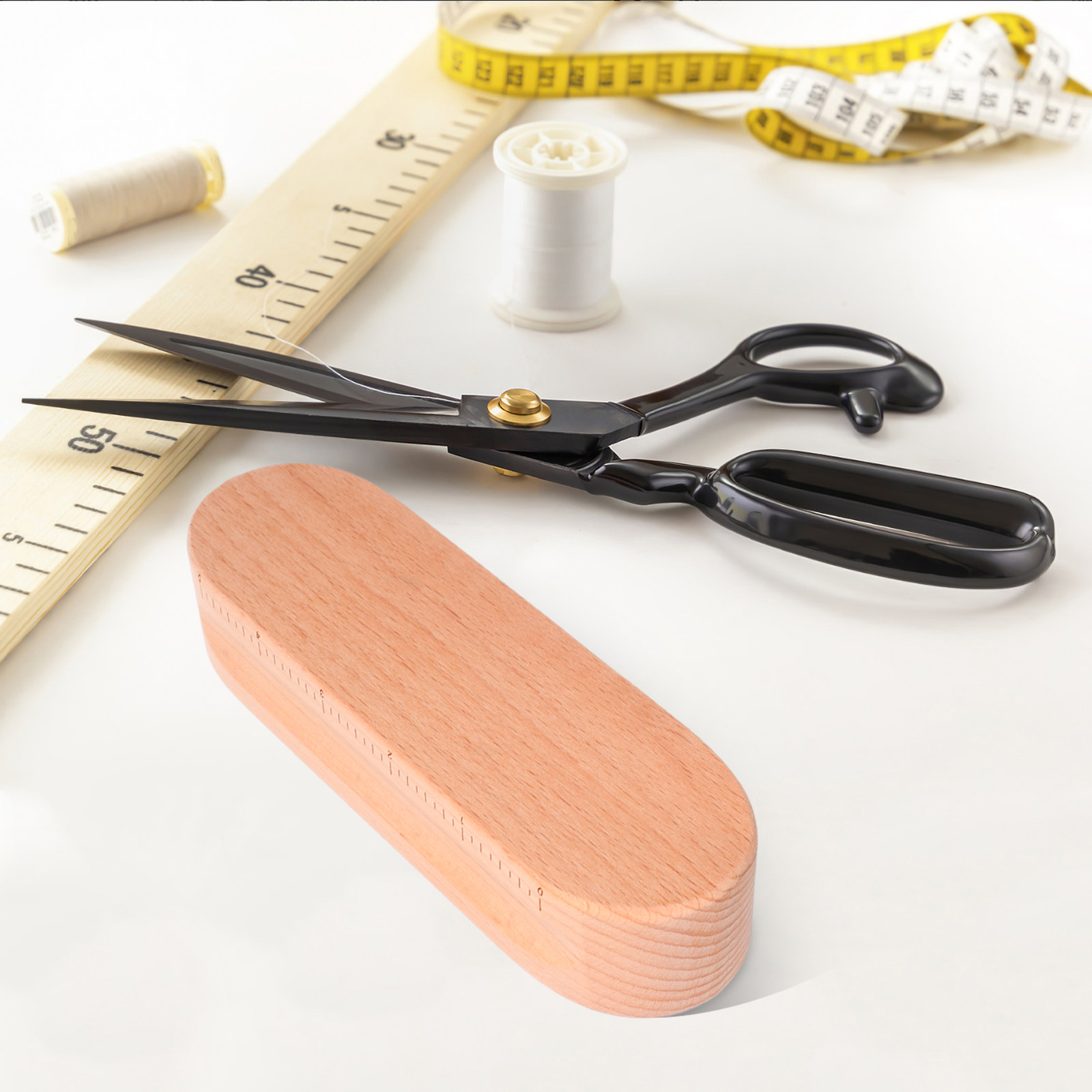 2Pcs Wooden Tailor Clapper Sea - Embroidery Quilting incelemesi ve fiyatı
