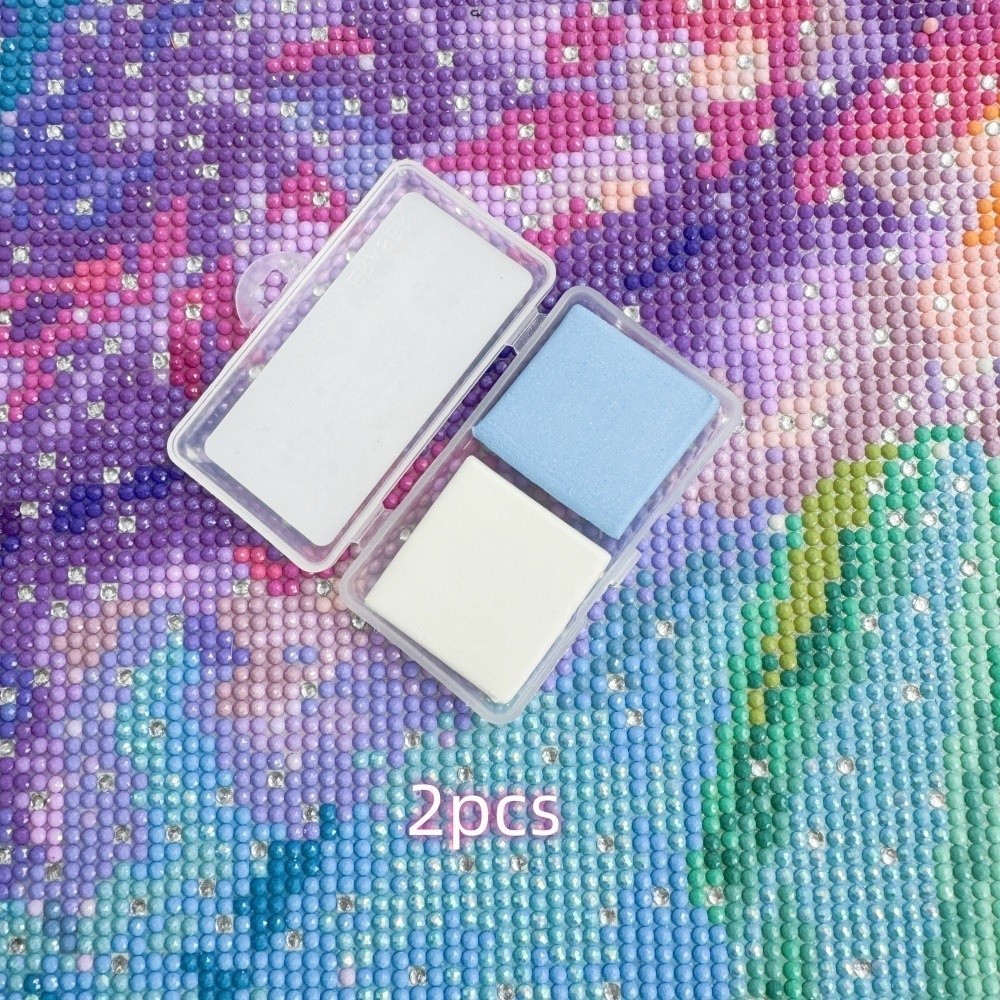 1/2PCS Silicone Diamond Painti - Embroidery X Stitch incelemesi ve fiyatı