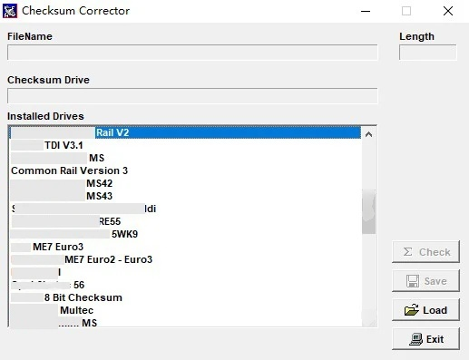 ECU Checksum Correction Softwa - Embroidery Legacy Software incelemesi ve fiyatı