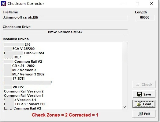 ECU Checksum Correction Softwa - Embroidery Legacy Software incelemesi ve fiyatı
