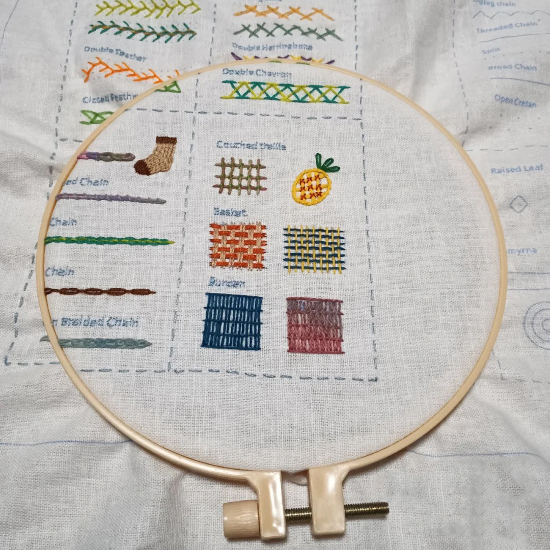 Embroidery Stitch Book for Beg - Embroidery Guide Book incelemesi ve fiyatı