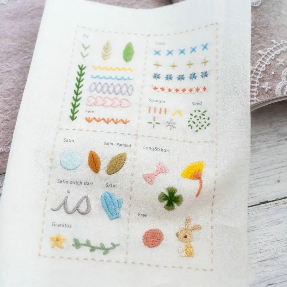 Embroidery Stitch Book for Beg - Embroidery Guide Book incelemesi ve fiyatı