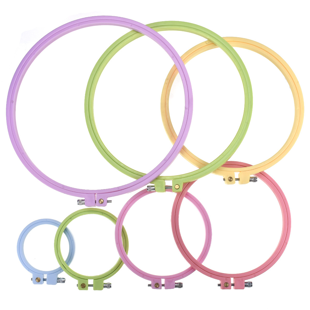 Round Cross Stitch Embroidery  - Stitch Marker Ring incelemesi ve fiyatı