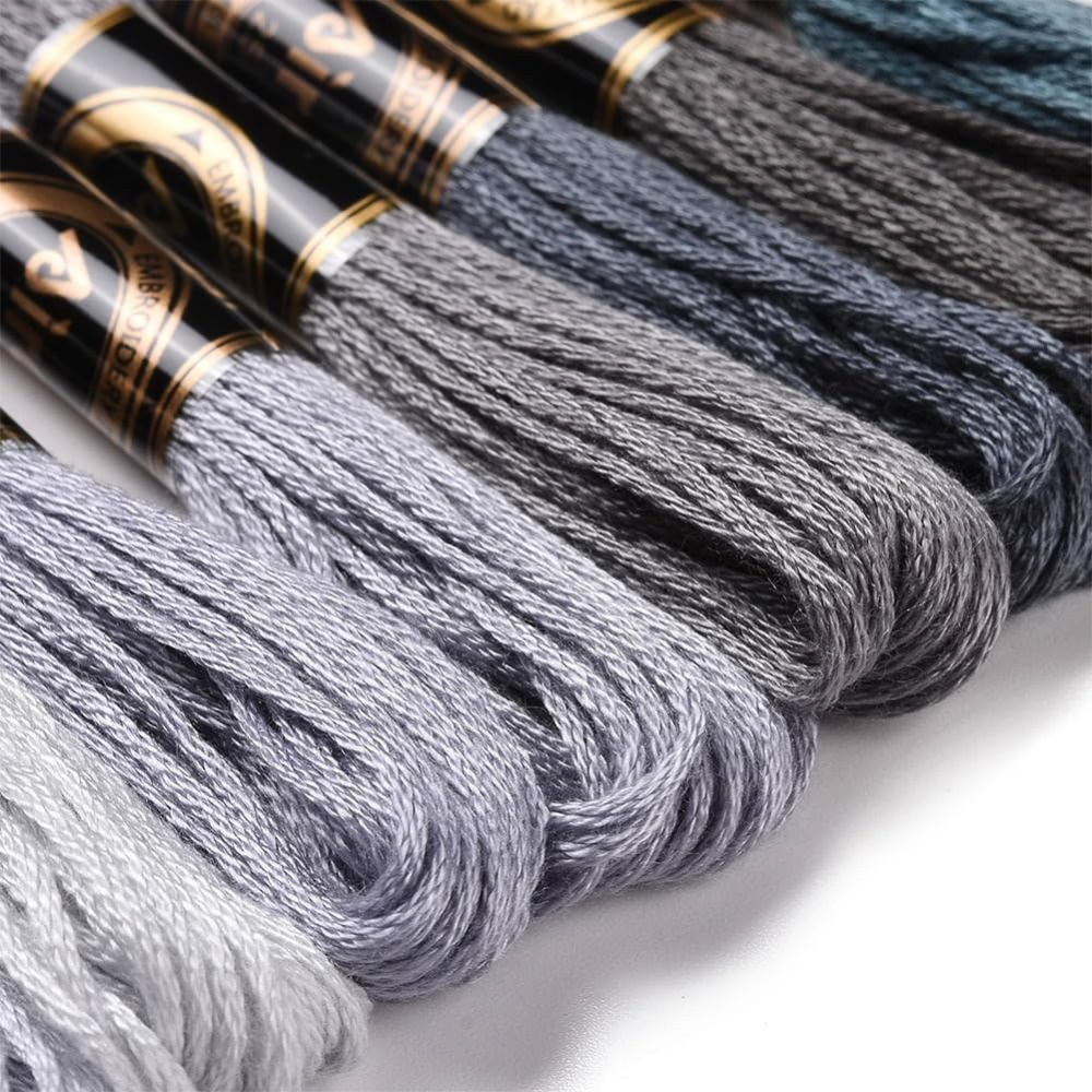 8 Skeins 70 Yards Grey Friends - Embroidery X Stitch incelemesi ve fiyatı