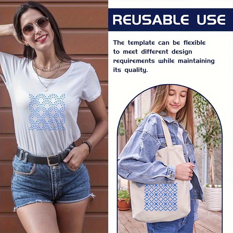 30Pcs Embroidery Templates DIY - Embroidery Quilting incelemesi ve fiyatı