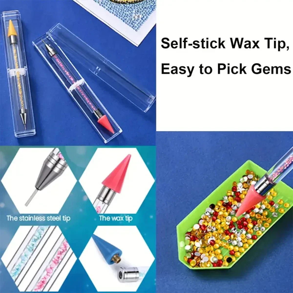 Waxless Diamond Painting Tool, - Embroidery Artwork incelemesi ve fiyatı