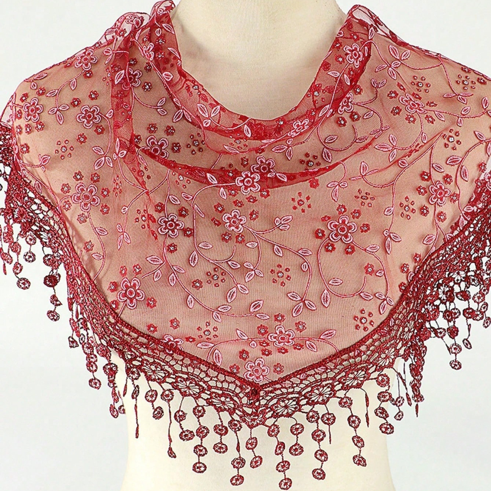 1pc Women Lace Embroidery Soli - Embroidery Roses incelemesi ve fiyatı