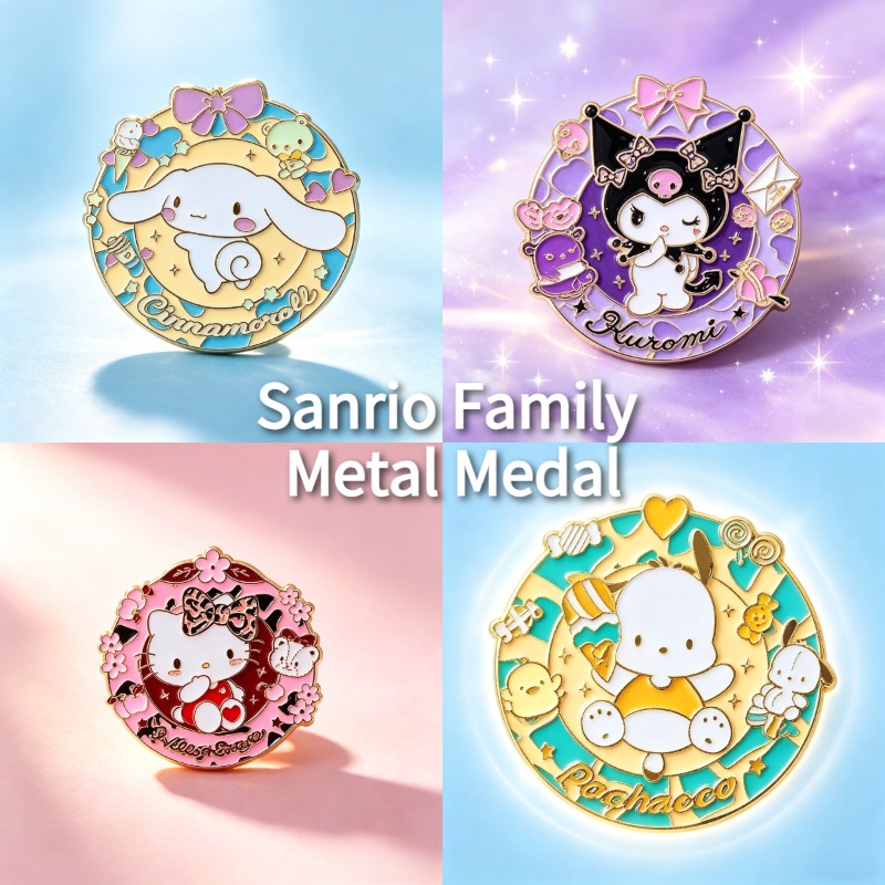 Sanrio Enamel Brooch Hello Kit - Embroidery Tulle incelemesi ve fiyatı