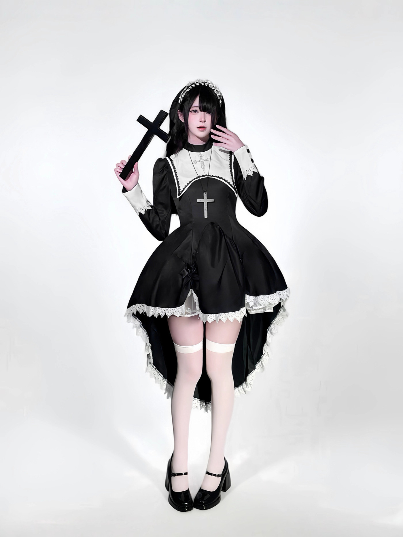 Gothic style dark embroidery c - Embroidery Dress incelemesi ve fiyatı