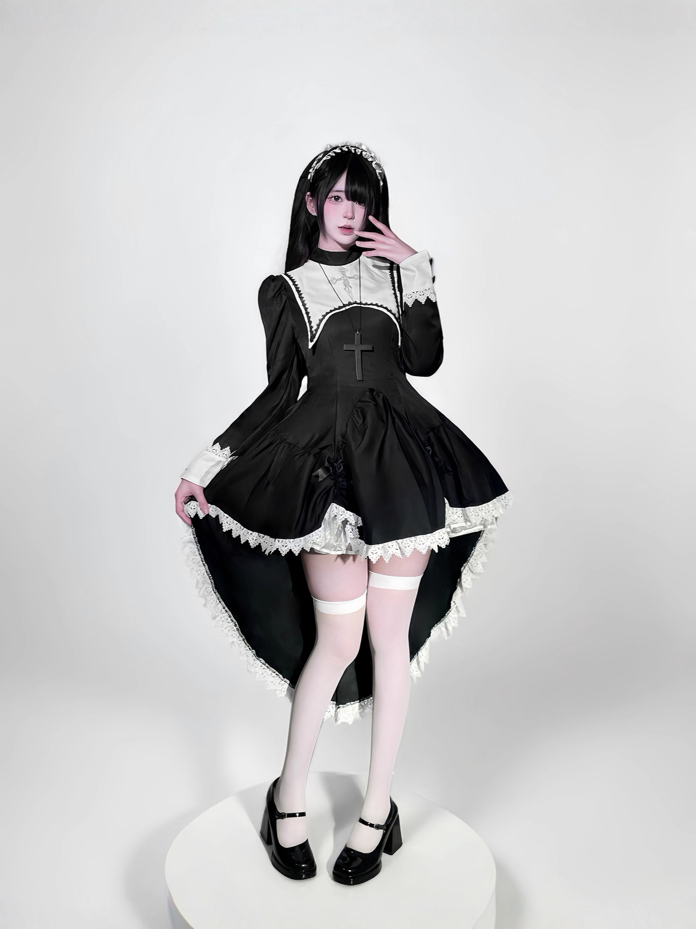 Gothic style dark embroidery c - Embroidery Dress incelemesi ve fiyatı