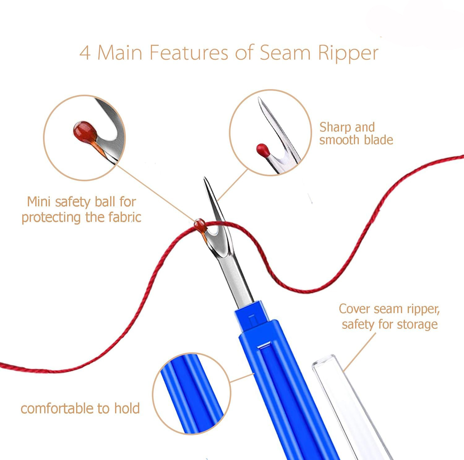 Sewing Seam Ripper Kit  Sewing - Embroidery Removal Tool incelemesi ve fiyatı