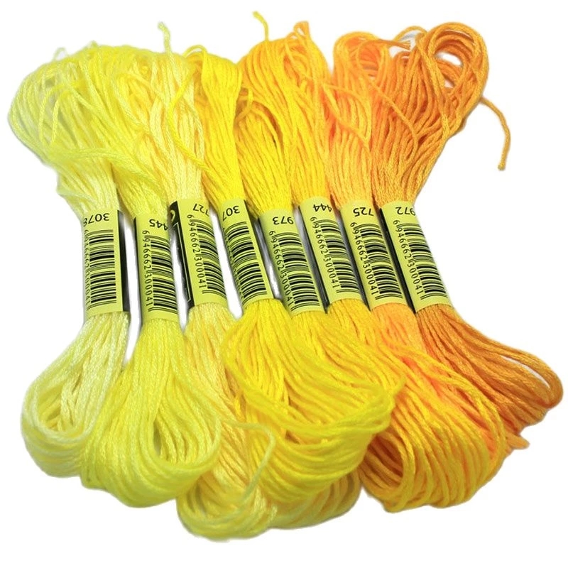 8/12/24/36Pcs Multicolor Simil - Dmc Floss Set incelemesi ve fiyatı