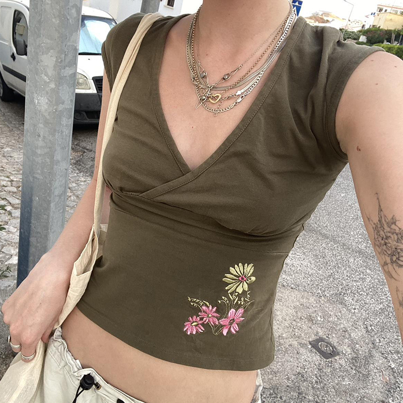 SUCHCUTE Retro Geen Floral Emb - Embroidery Hat Machine incelemesi ve fiyatı