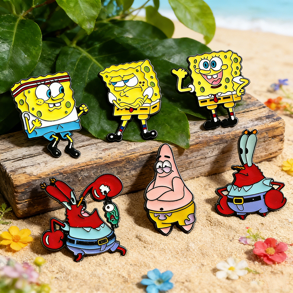 6 Pcs SpongeBob SquarePants An - Embroidery Tulle incelemesi ve fiyatı