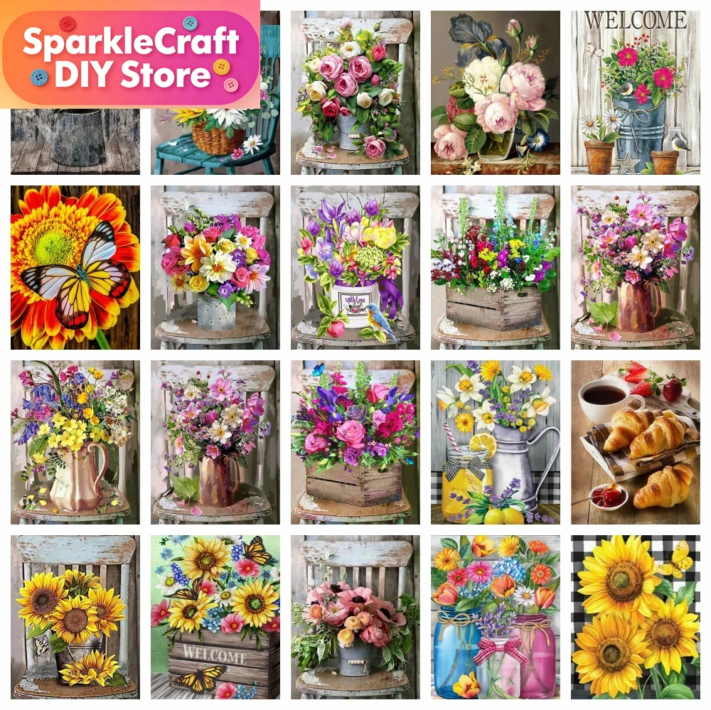 1pc frameless  Diamond Paintin - Embroidery Roses incelemesi ve fiyatı