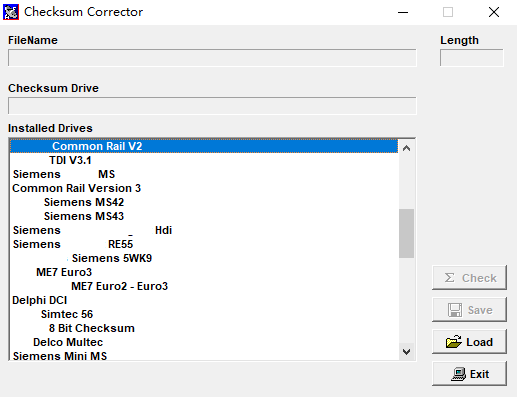 ECU Checksum Correction Softwa - Embroidery Legacy Software incelemesi ve fiyatı