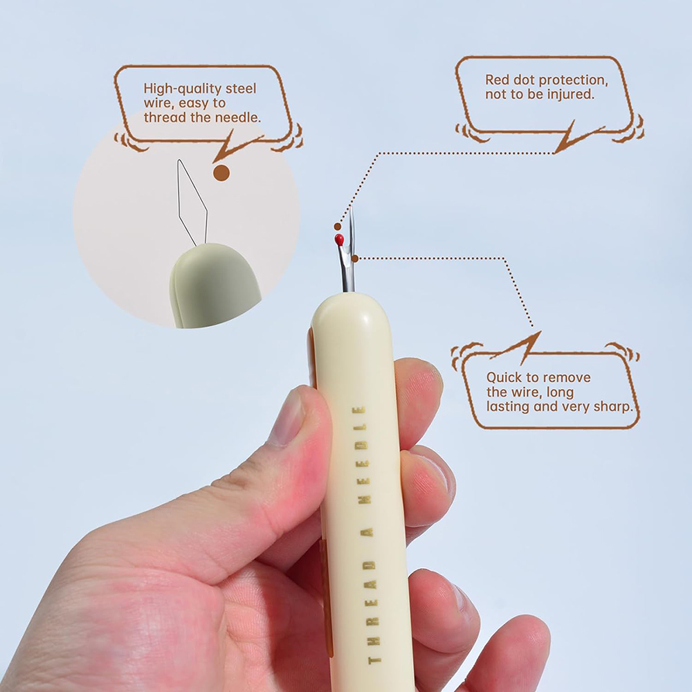 2 in 1 Needle Threader Seam Ri - Embroidery Removal Tool incelemesi ve fiyatı