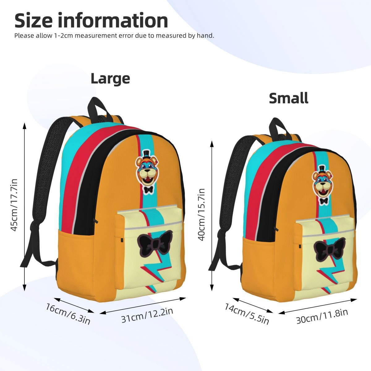 Glamrock F-FREDDYS Backpack Ma - Embroidery Xmas Designs incelemesi ve fiyatı