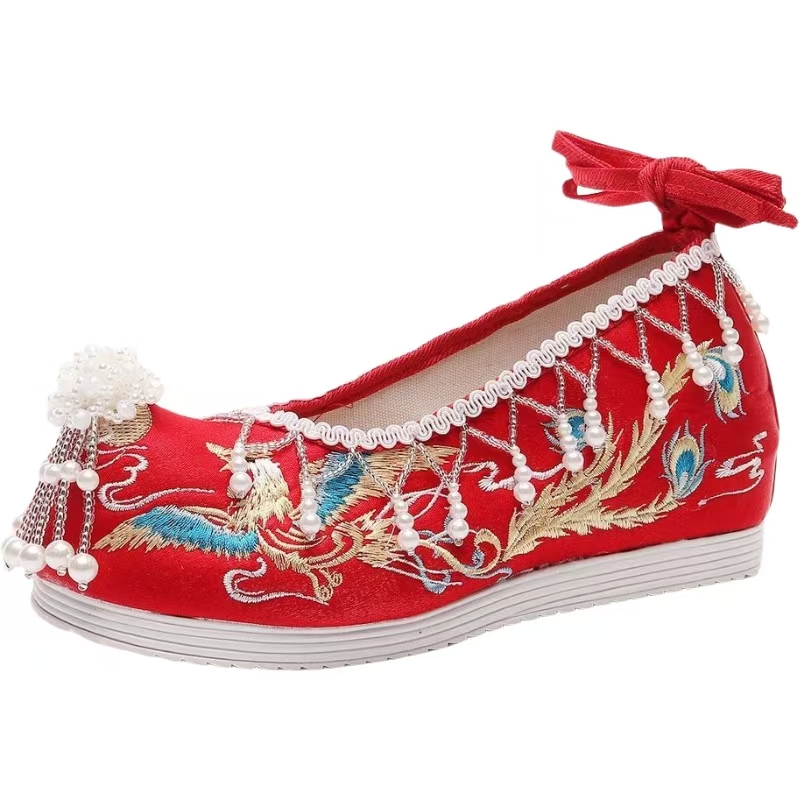 Women New Red Embroidered Wedd - Embroidery Style incelemesi ve fiyatı