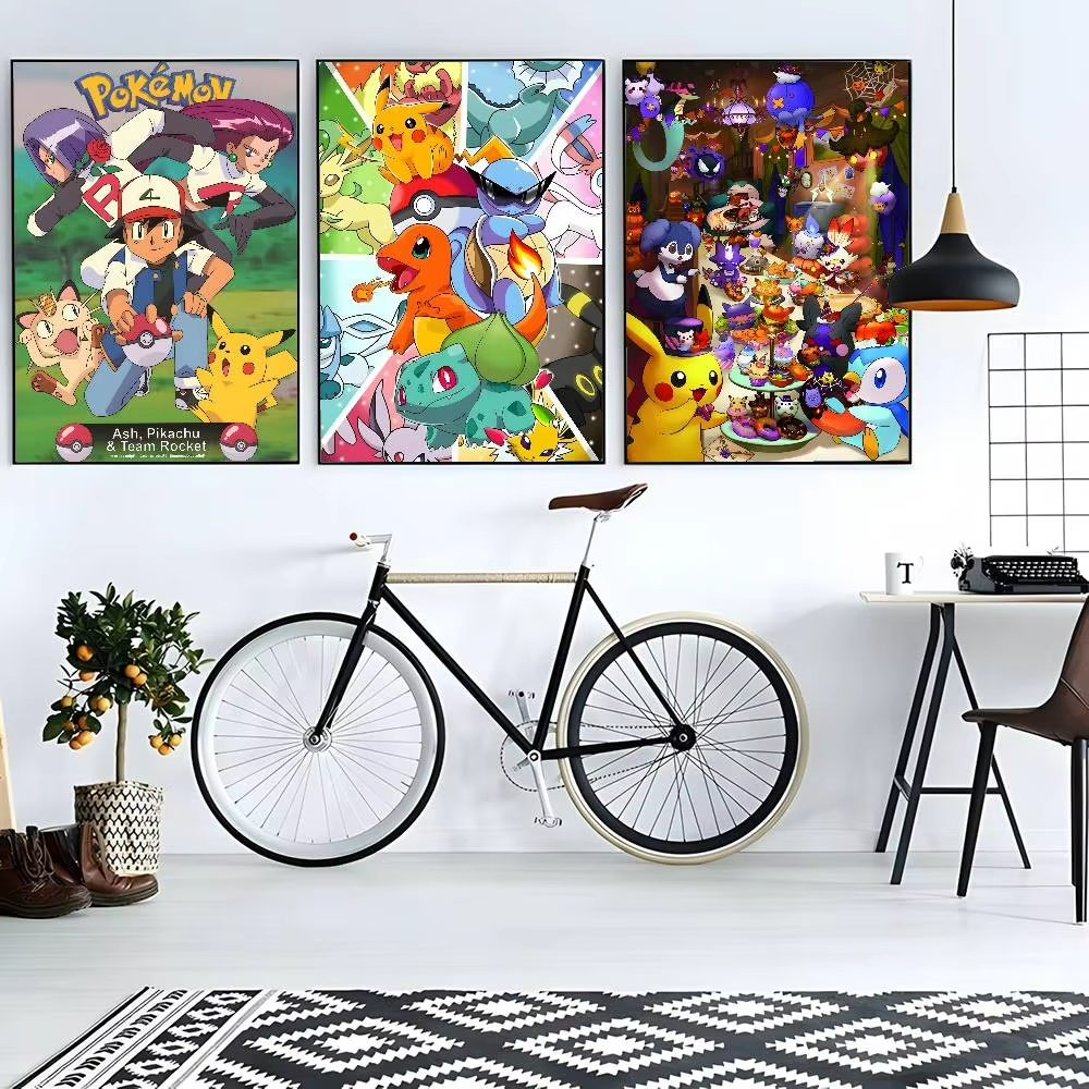 1pc frameless Cartoon Pokemon  - Embroidery Artwork incelemesi ve fiyatı