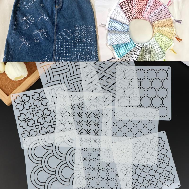 🌟9pcs/32pcs Sashiko Embroidery - Embroidery Quilting incelemesi ve fiyatı