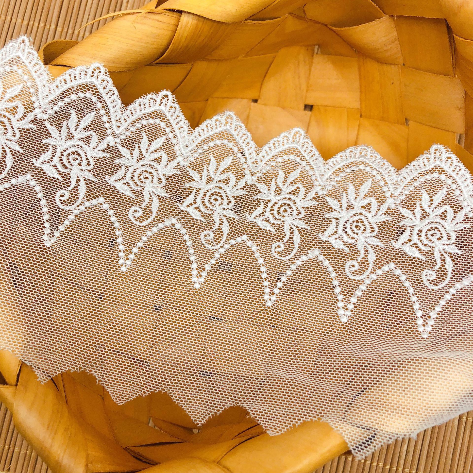 Mesh Embroidery Rose Tulle Fab - Embroidery Roses incelemesi ve fiyatı