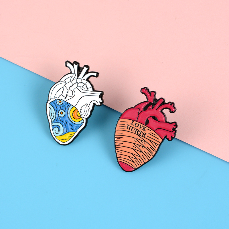 Heart Organ Series Brooch Medi - Embroidery Quilting incelemesi ve fiyatı