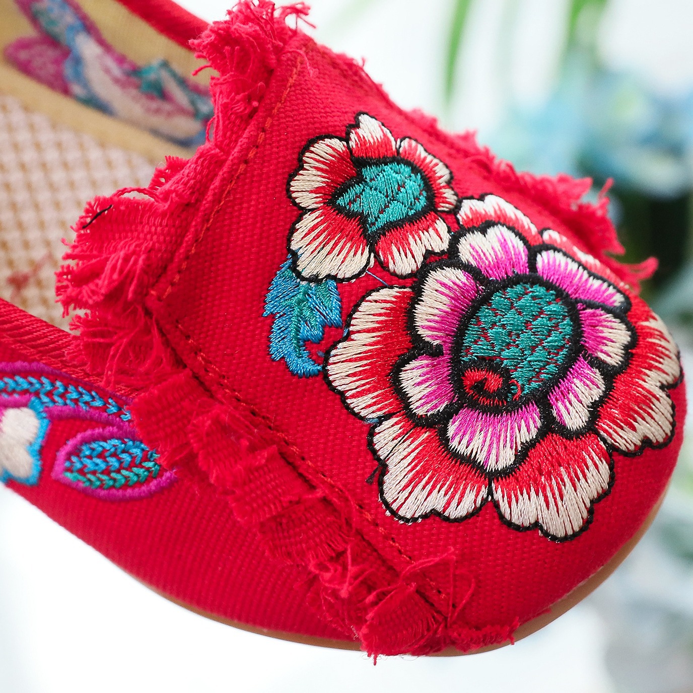 Woman Woven Shoes New Ethnic S - Embroidery Style incelemesi ve fiyatı