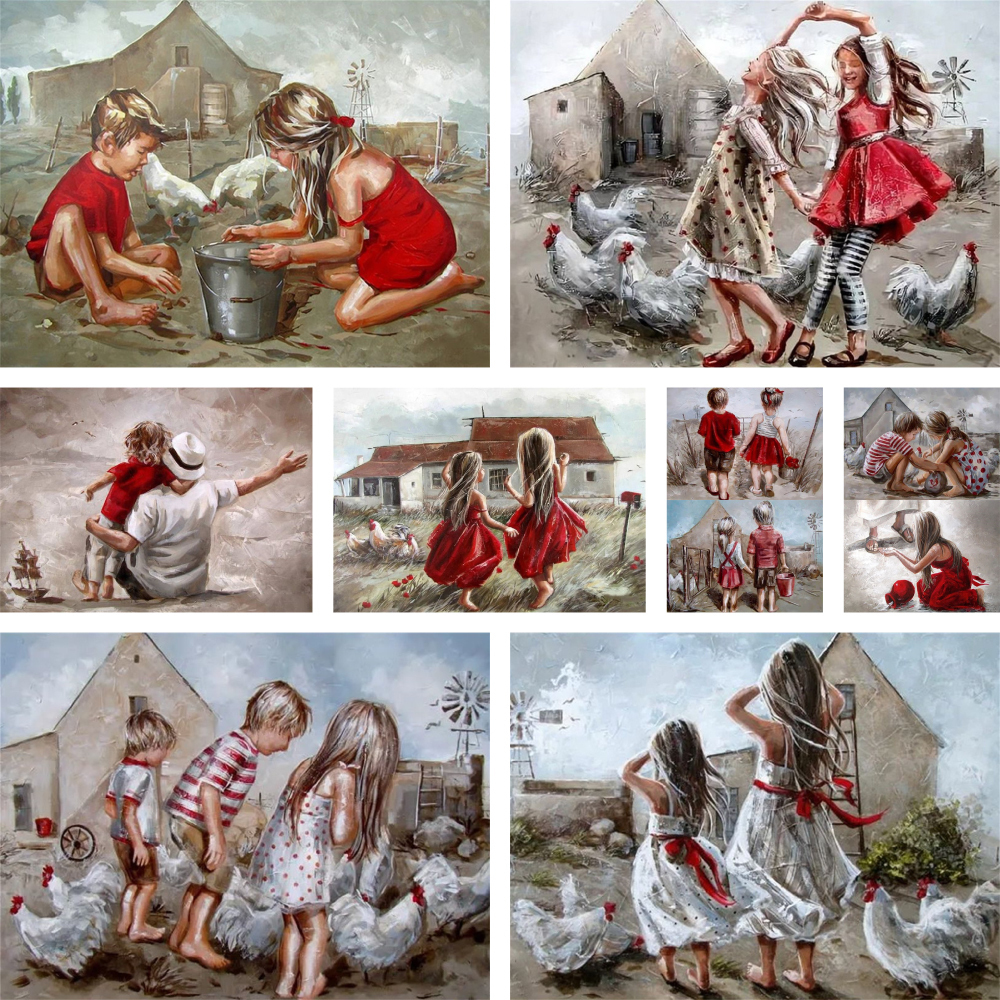 Cartoon Kids Printed Canvas 11 - Dmc Floss Set incelemesi ve fiyatı