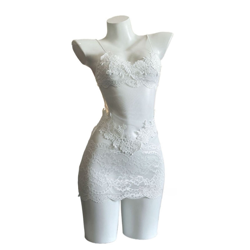 Sexy Lace Embroidery Strapless - Embroidery Dress incelemesi ve fiyatı
