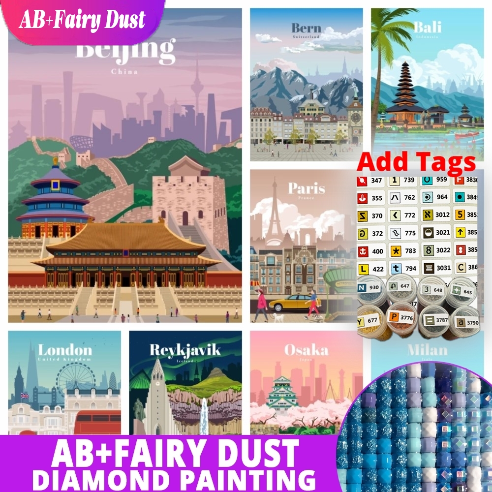 Fairy Dust AB 5d DIY Diamond A - Embroidery Bali incelemesi ve fiyatı