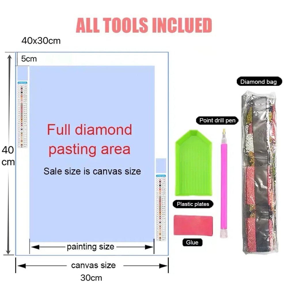 5d DIY Diamond Art Painting Ki - Embroidery Bali incelemesi ve fiyatı