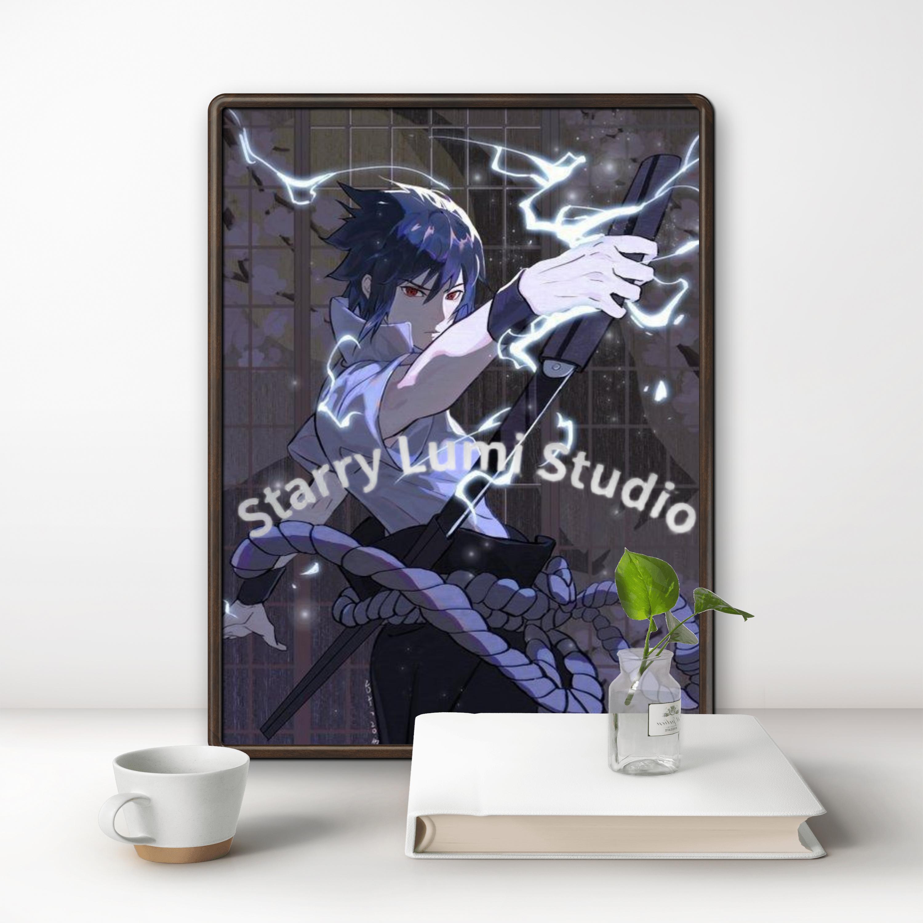 Naruto Uchiha Sasuke 5D DIY Di - Embroidery Painting incelemesi ve fiyatı