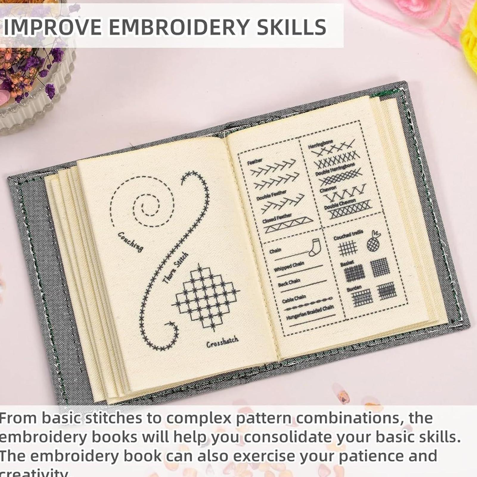 DIY Embroidery Stitches Book H - Embroidery Guide Book incelemesi ve fiyatı