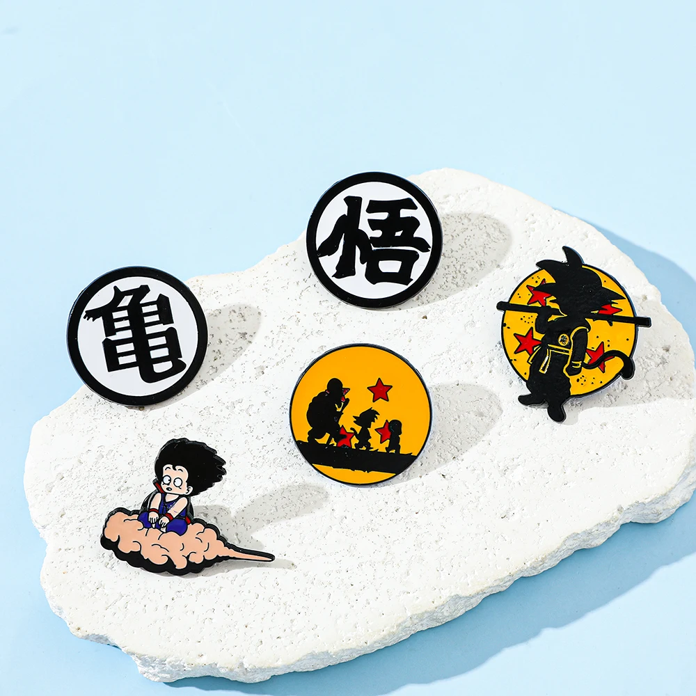 6 Pcs Hot Blooded Anime Brooch - Embroidery Tulle incelemesi ve fiyatı