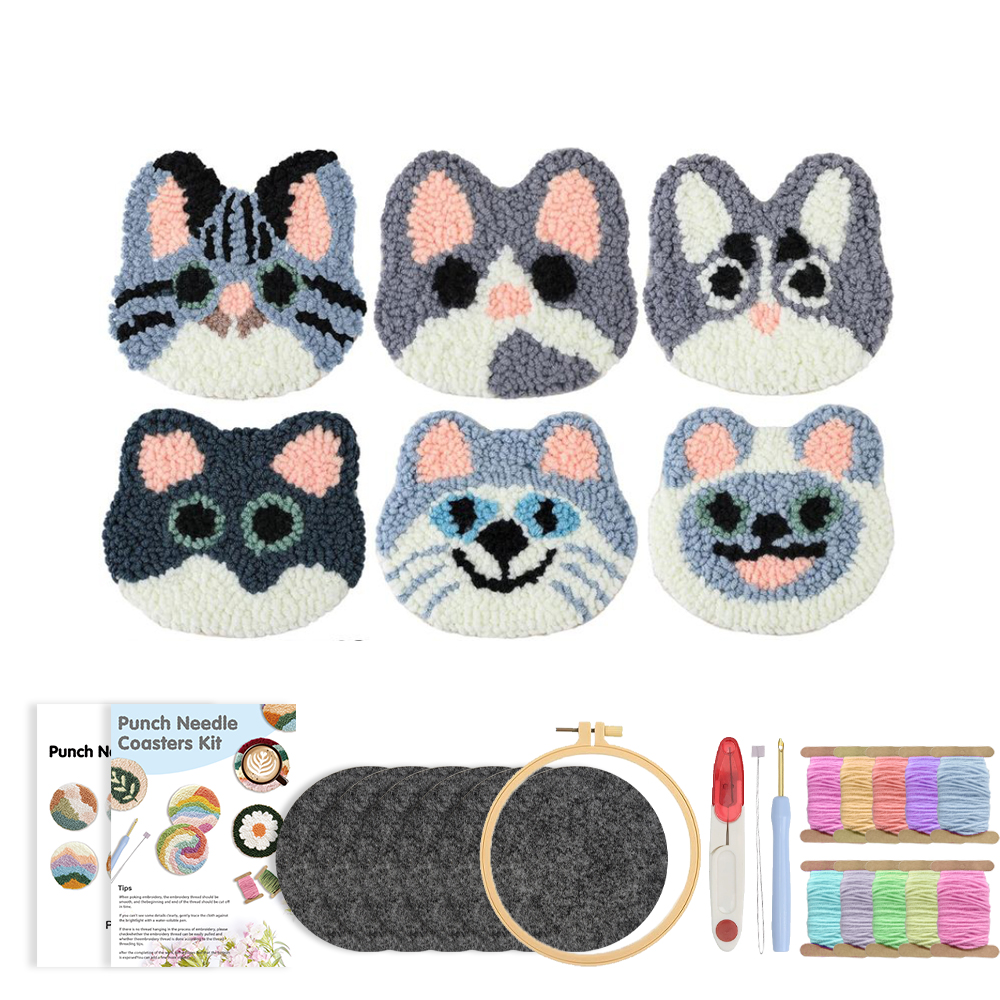 GATYZTORY 6pcs/Set Punch Needl - Embroidery Guide Book incelemesi ve fiyatı