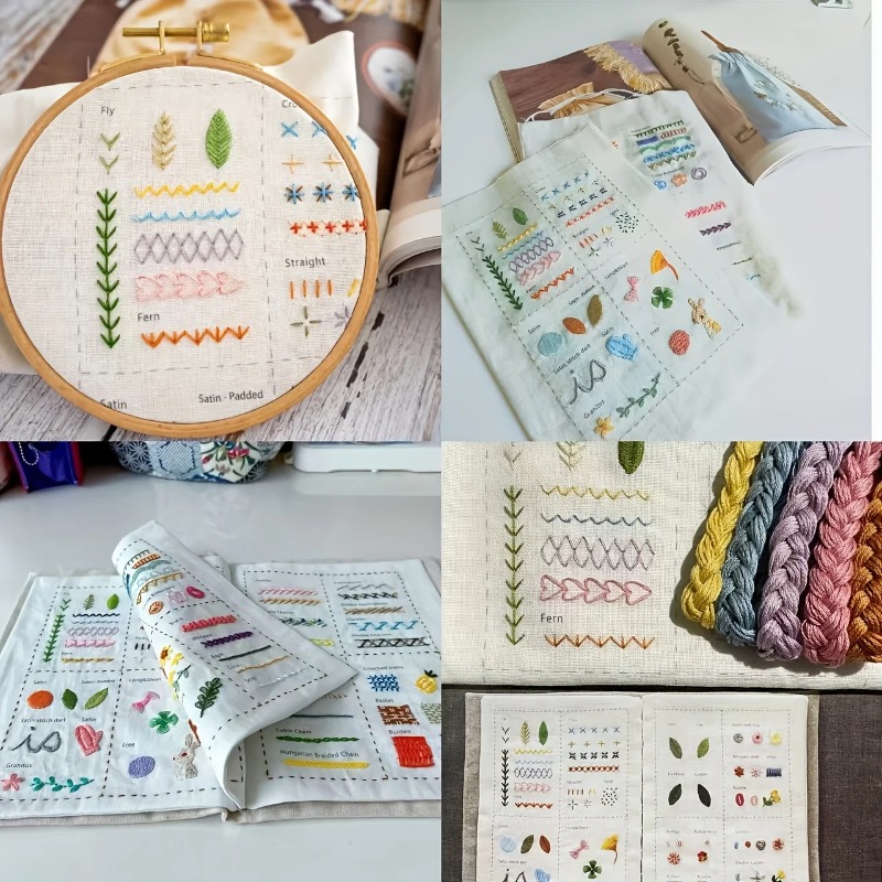 1 set of embroidery embroidery - Embroidery Guide Book incelemesi ve fiyatı