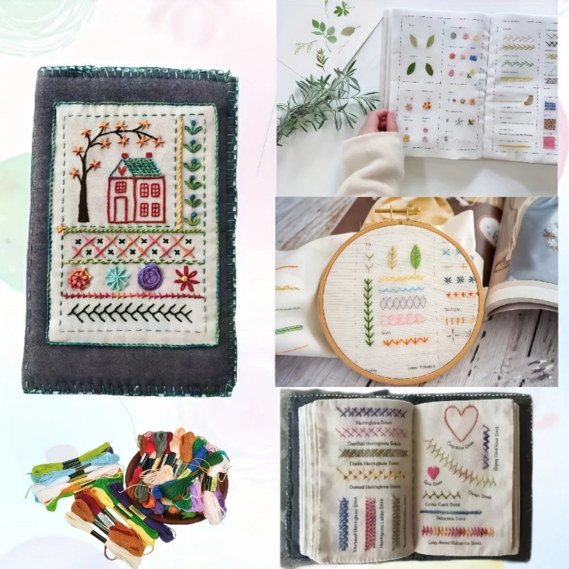 1 set of embroidery embroidery - Embroidery Guide Book incelemesi ve fiyatı